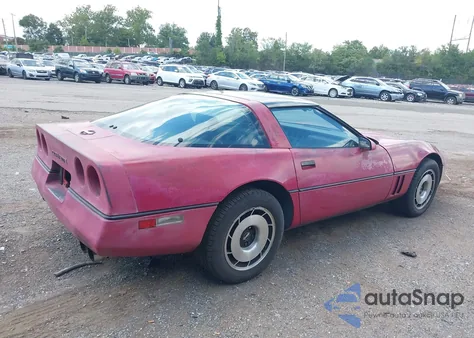 1984 Chevrolet Corvette z USA, uszkodzony, nr VIN 1G1AY0780E5120022